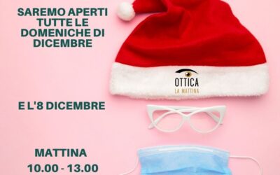 Aperture domenicali nel mese di dicembre